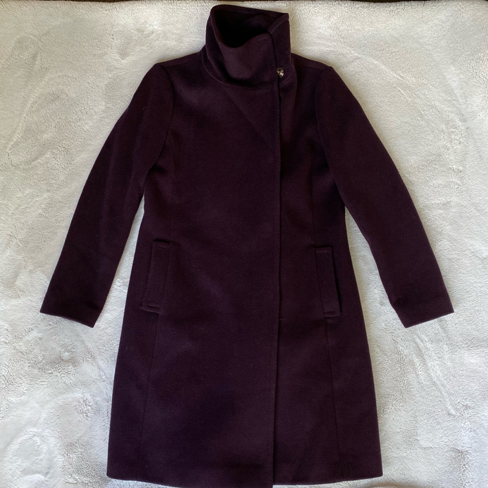 Ann Taylor Deep Purple Coat